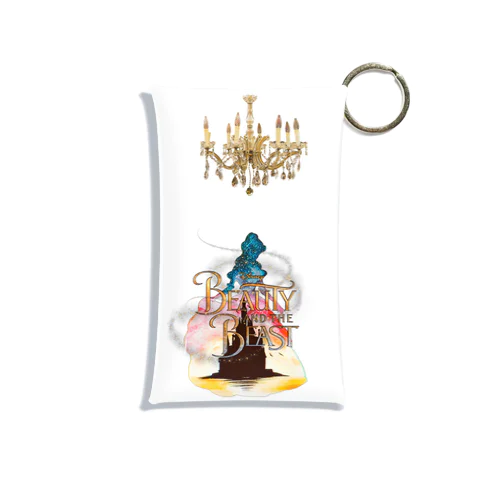 Beauty and the Beast Mini Clear Multipurpose Case