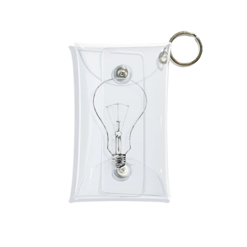 light bulb Mini Clear Multipurpose Case