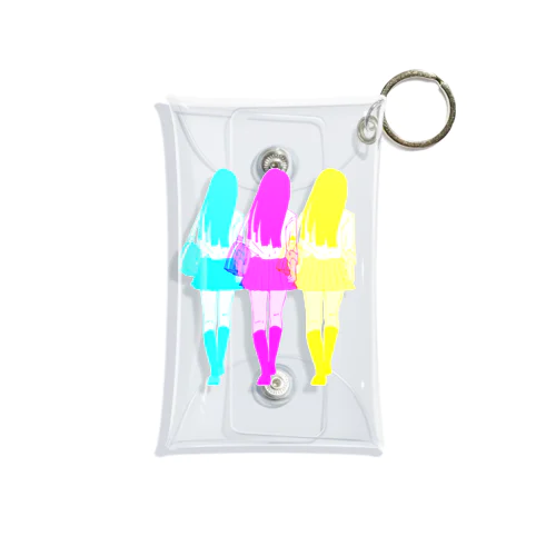 TOKYO NEON GIRL Mini Clear Multipurpose Case