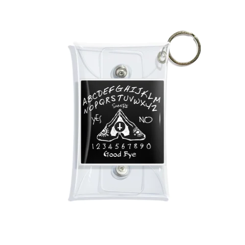 ウィジャボード　Ouija　黒 Mini Clear Multipurpose Case