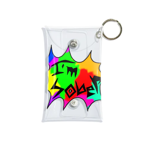 I'm sober  Mini Clear Multipurpose Case