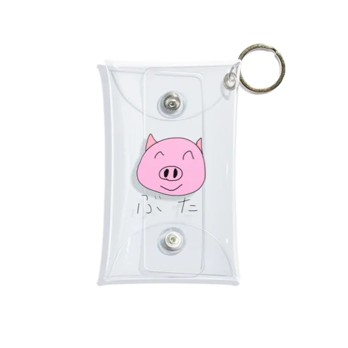 ぶたくん Mini Clear Multipurpose Case