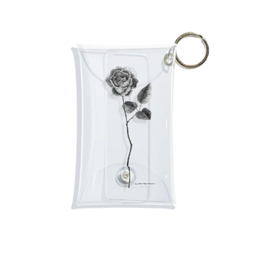 Rose Mini Clear Multipurpose Case