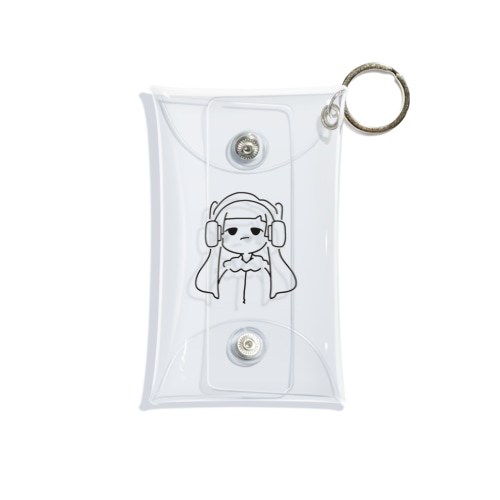 ヘッドホン少女 Mini Clear Multipurpose Case