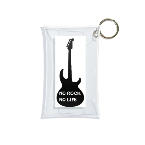 NO ROCK NO LIFE Mini Clear Multipurpose Case