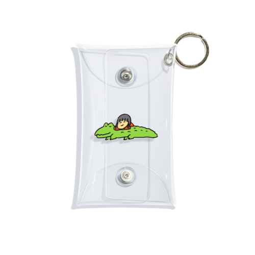 わにたろう  Mini Clear Multipurpose Case