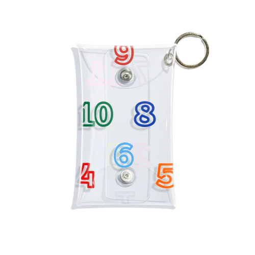 サッカーシステム「4-3-3」 Mini Clear Multipurpose Case