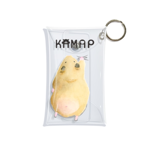 【KAMAP】ぎゅっとキンクマハムスター Mini Clear Multipurpose Case