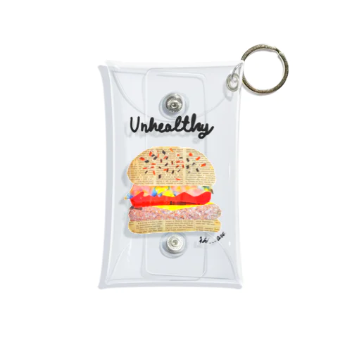 Unhealthy Mini Clear Multipurpose Case