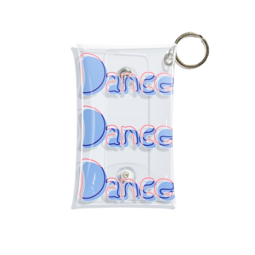 Dance_blue Mini Clear Multipurpose Case