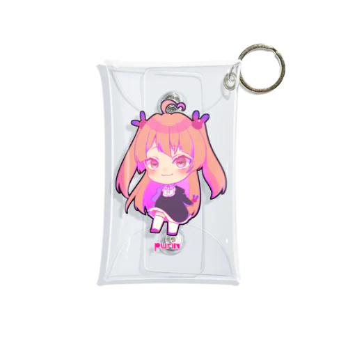 ぷりんちゃん Mini Clear Multipurpose Case