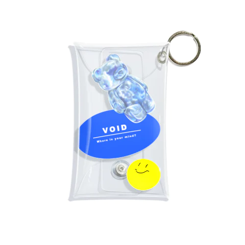 Plastic Bear Mini Clear Multipurpose Case