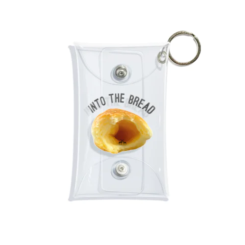 INTO THE BREAD(黒文字Ver.) Mini Clear Multipurpose Case