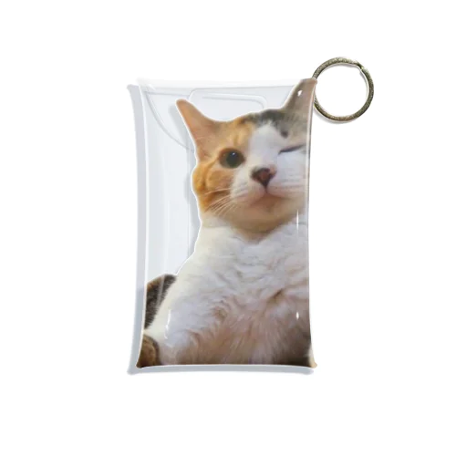 ねこのネネちゃん Mini Clear Multipurpose Case