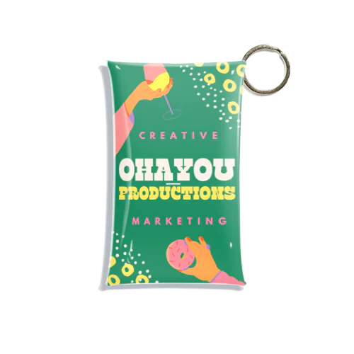 OHAYOU PRODUCTIONS Art jacket Mini Clear Multipurpose Case