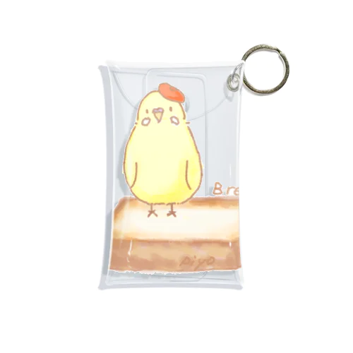 ピヨちゃんトースト Mini Clear Multipurpose Case