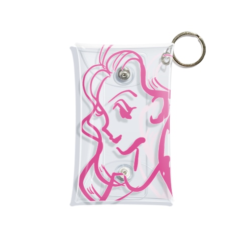 Pink_Girl Mini Clear Multipurpose Case