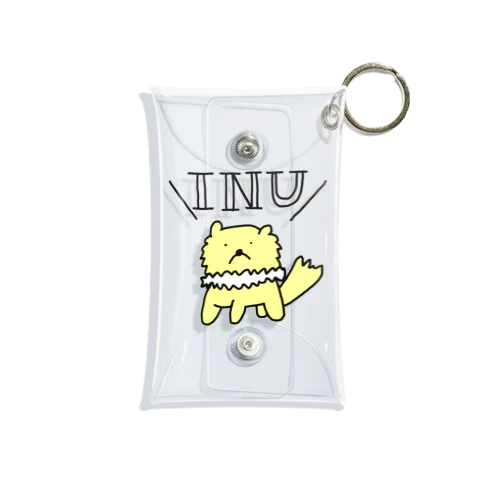 いぬくん Mini Clear Multipurpose Case