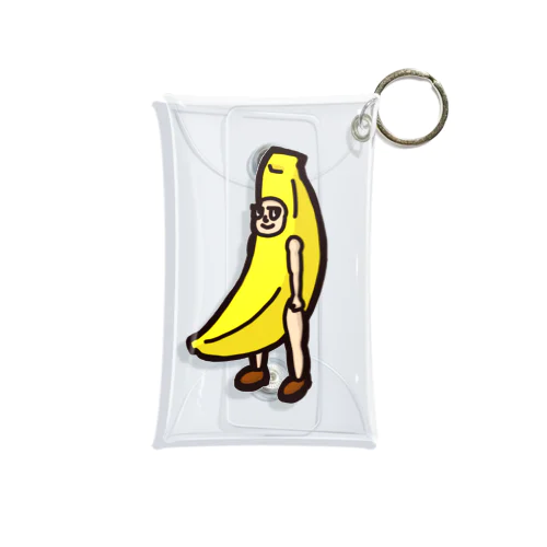 Jin who wear banana. ミニクリアマルチケース