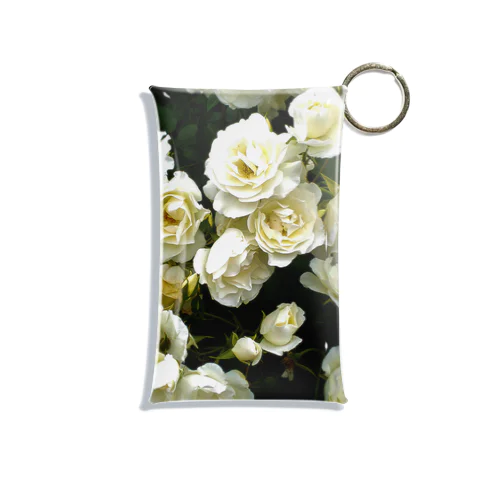 W＿Rose Mini Clear Multipurpose Case