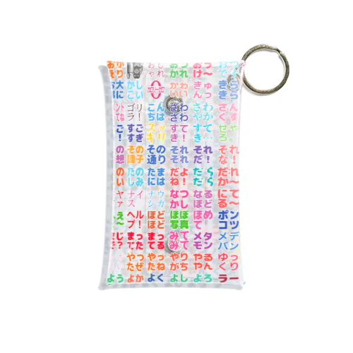 【復刻】大教室スタンプクリアケース Mini Clear Multipurpose Case