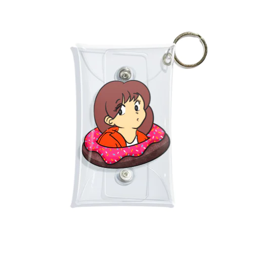 Strawberry chocolate Mini Clear Multipurpose Case