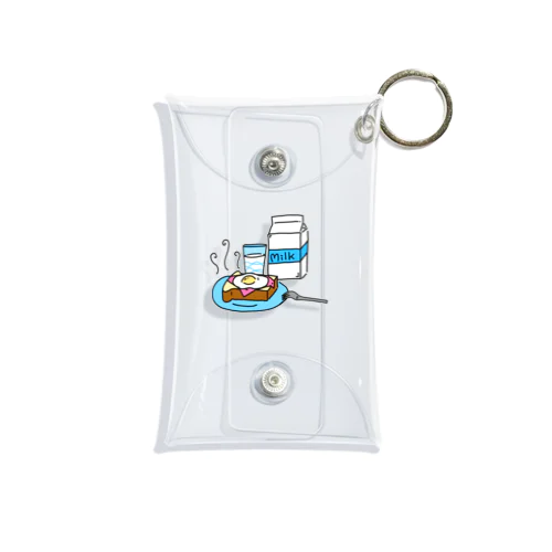 Breakfast Mini Clear Multipurpose Case