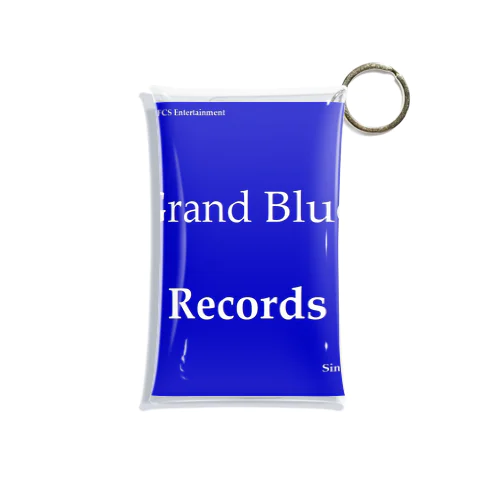 Grand Blue Records Mini Clear Multipurpose Case