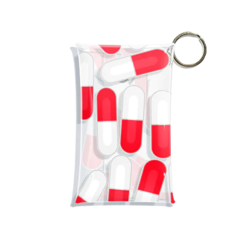 Red Angel Mini Clear Multipurpose Case