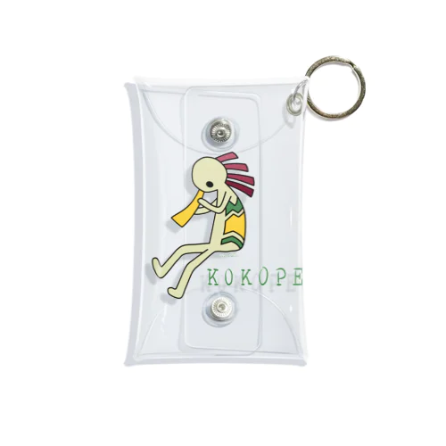 Kokopelli (+logo) Mini Clear Multipurpose Case