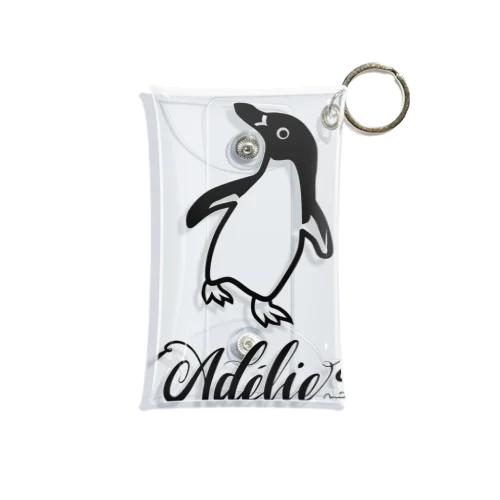 Adélie Penguin (+logo A) Mini Clear Multipurpose Case