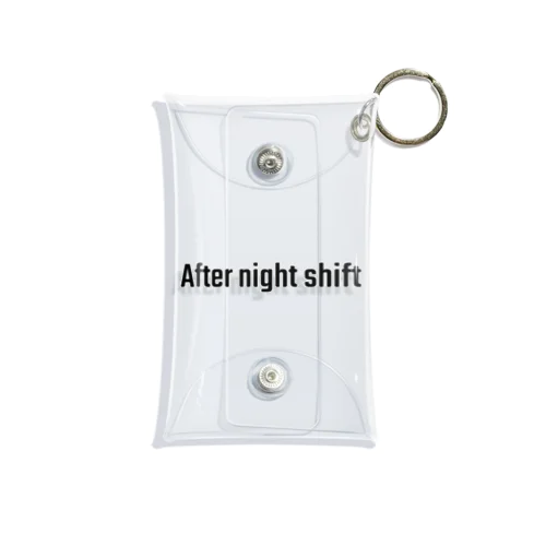 After night shift Mini Clear Multipurpose Case