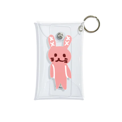 バツうさぎ Mini Clear Multipurpose Case