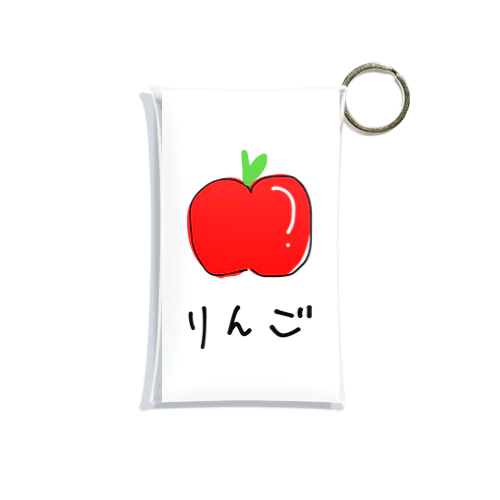 りんご。 Mini Clear Multipurpose Case