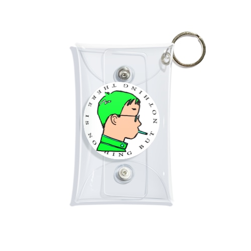 忘れがち(color) Mini Clear Multipurpose Case