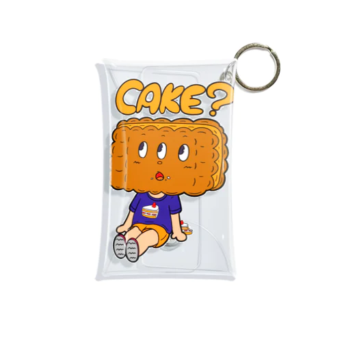 ケーキ？ Mini Clear Multipurpose Case