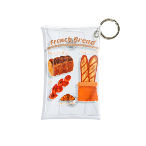 French Bread Mini Clear Multipurpose Case