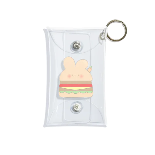 らびきゅんバーガー Mini Clear Multipurpose Case