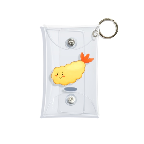 浮いてるエビフライ Mini Clear Multipurpose Case