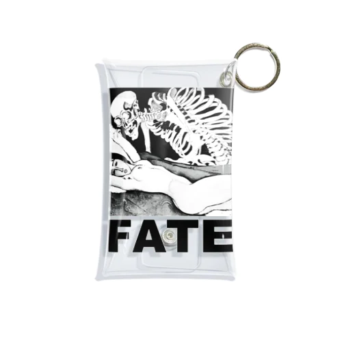 FATE（宿命）（黒文字） Mini Clear Multipurpose Case