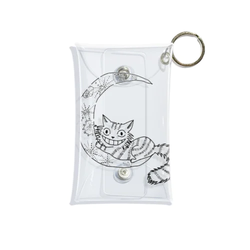 チェシャ猫さん Mini Clear Multipurpose Case