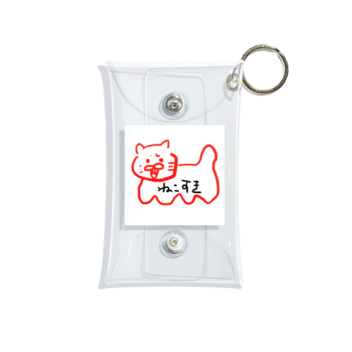 ねこすき Mini Clear Multipurpose Case