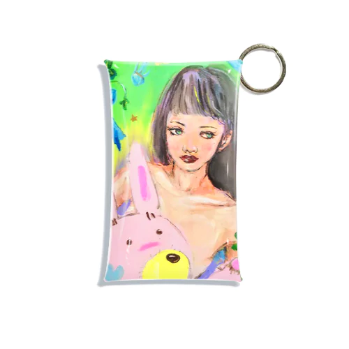 HAPPYガール Mini Clear Multipurpose Case