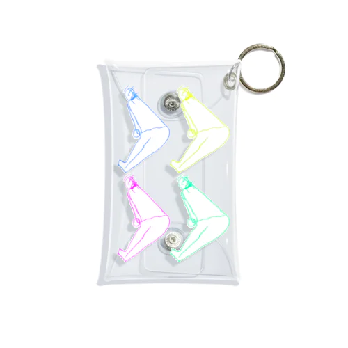 めやぐだなぁ（ごめんね4カラー） Mini Clear Multipurpose Case