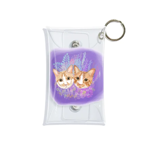 rui&ram ×お花畑 Mini Clear Multipurpose Case