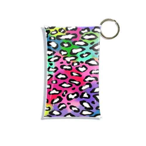 _animals_ (Rainbow) Mini Clear Multipurpose Case