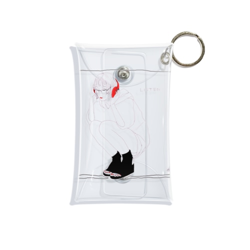 LISTEN Mini Clear Multipurpose Case