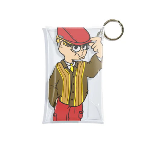  Hunting Cap Boy Mini Clear Multipurpose Case