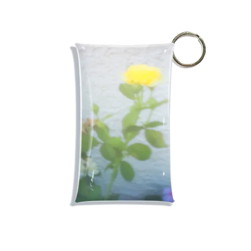 ピンホールの花 Mini Clear Multipurpose Case