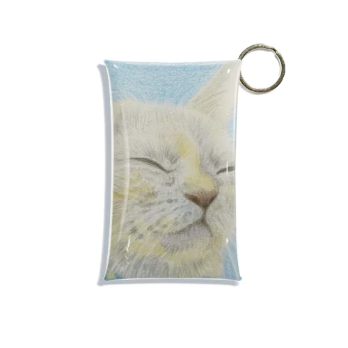 ねこ ぬくぬく Mini Clear Multipurpose Case